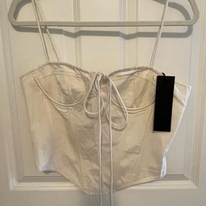 NWT Lioness Bustier Crop Top
